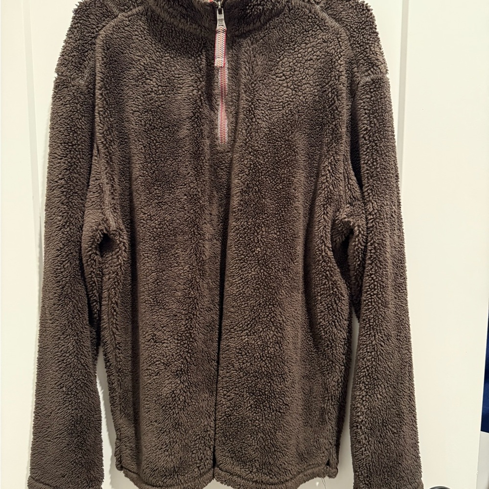 Men’s True Grit Brown Sherpa Fleece - Size L